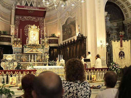 S. Messa Capitolare e discesa dell’Icona dall’altare maggiore